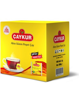 ÇAYKUR EDT ALTIN SÜZEN BARDAK POŞET ÇAY 2GR 1000Lİ
