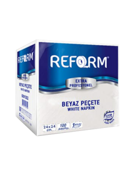 BEYAZ PEÇETE 100 YAPRAK 24X24 32Lİ