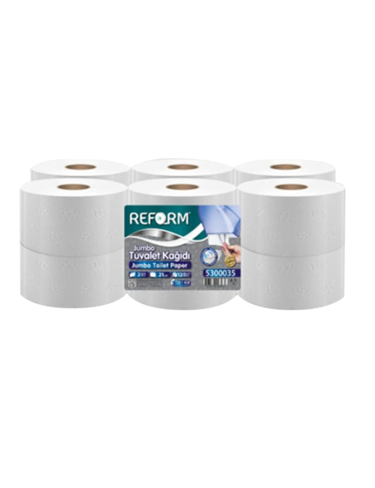 MİNİ JUMBO TUVALET KAĞIDI 6X2 12Lİ 3KG