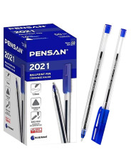 TÜKENMEZ KALEM PENSAN 2021 MAVİ 50 Lİ