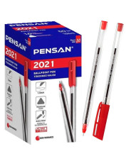 TÜKENMEZ KALEM PENSAN 2021 KIRMIZI 50 Lİ