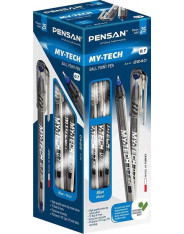 Pensan My-Tech Tükenmez Kalem 0.7 mm Mavi 25 li