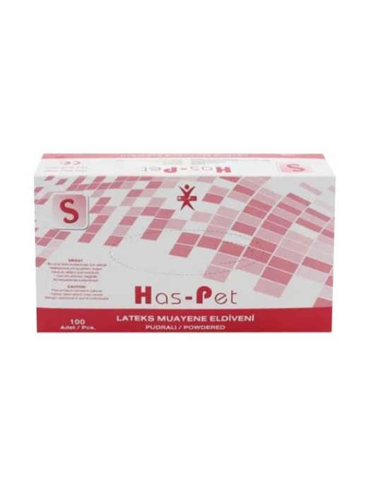 HASPET PUDRALI LATEKS ELDİVEN 100LÜ S