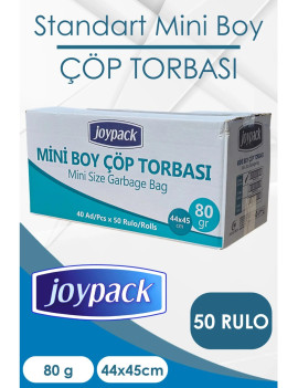 Mini Boy Çöp Poşeti Rulo 40LI 50RULO