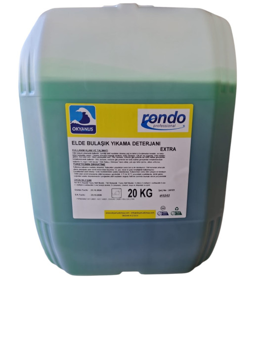 ELDE BULAŞIK DETERJANI EXTRA 20 KG RONDO