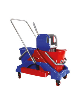 ÇİFT KOVALI TEMİZLİK ARABASI PLASTİK ORJ
