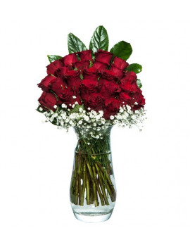 Büyülü Aşk 25 Kırmızı Güller