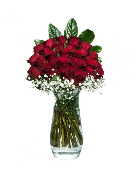 Büyülü Aşk 25 Kırmızı Güller